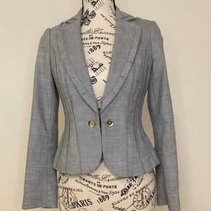 Gray blazer